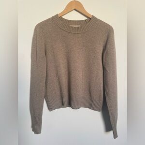 Everlane Cashmere Boxy Crew Neck Sweater